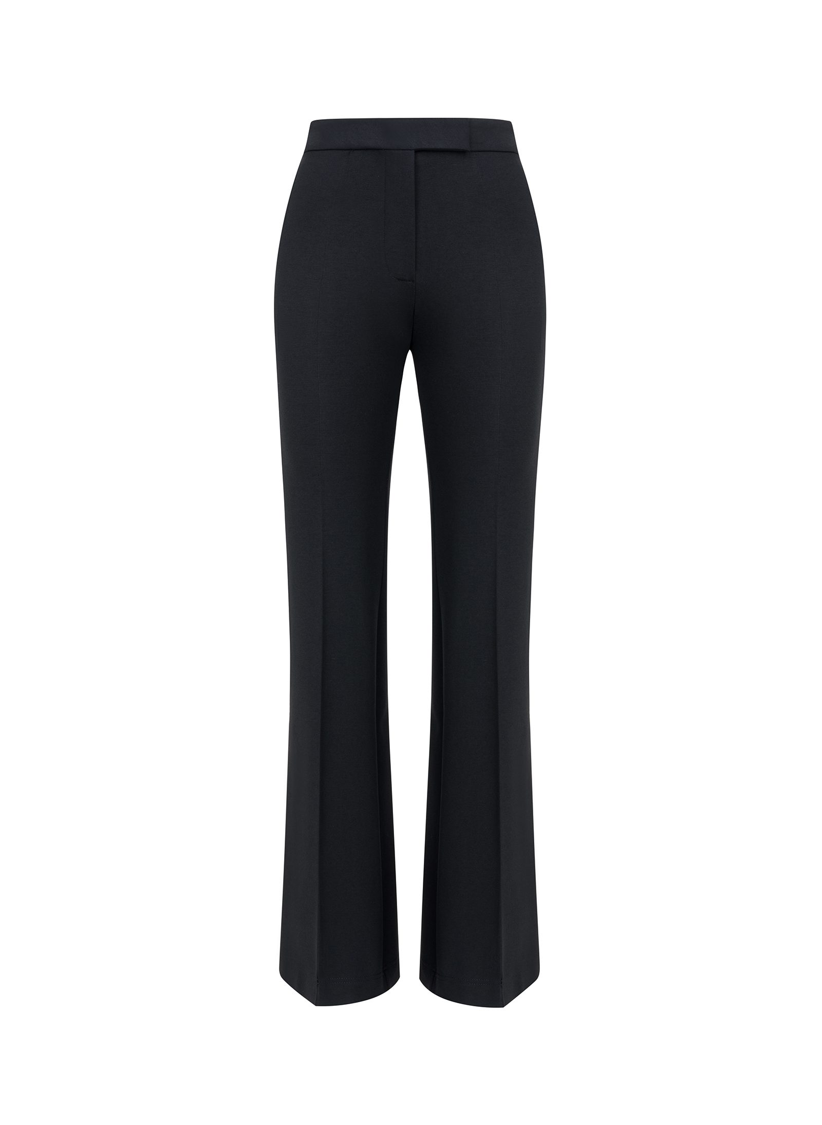 Elegant women’s viscose sweatpants in black