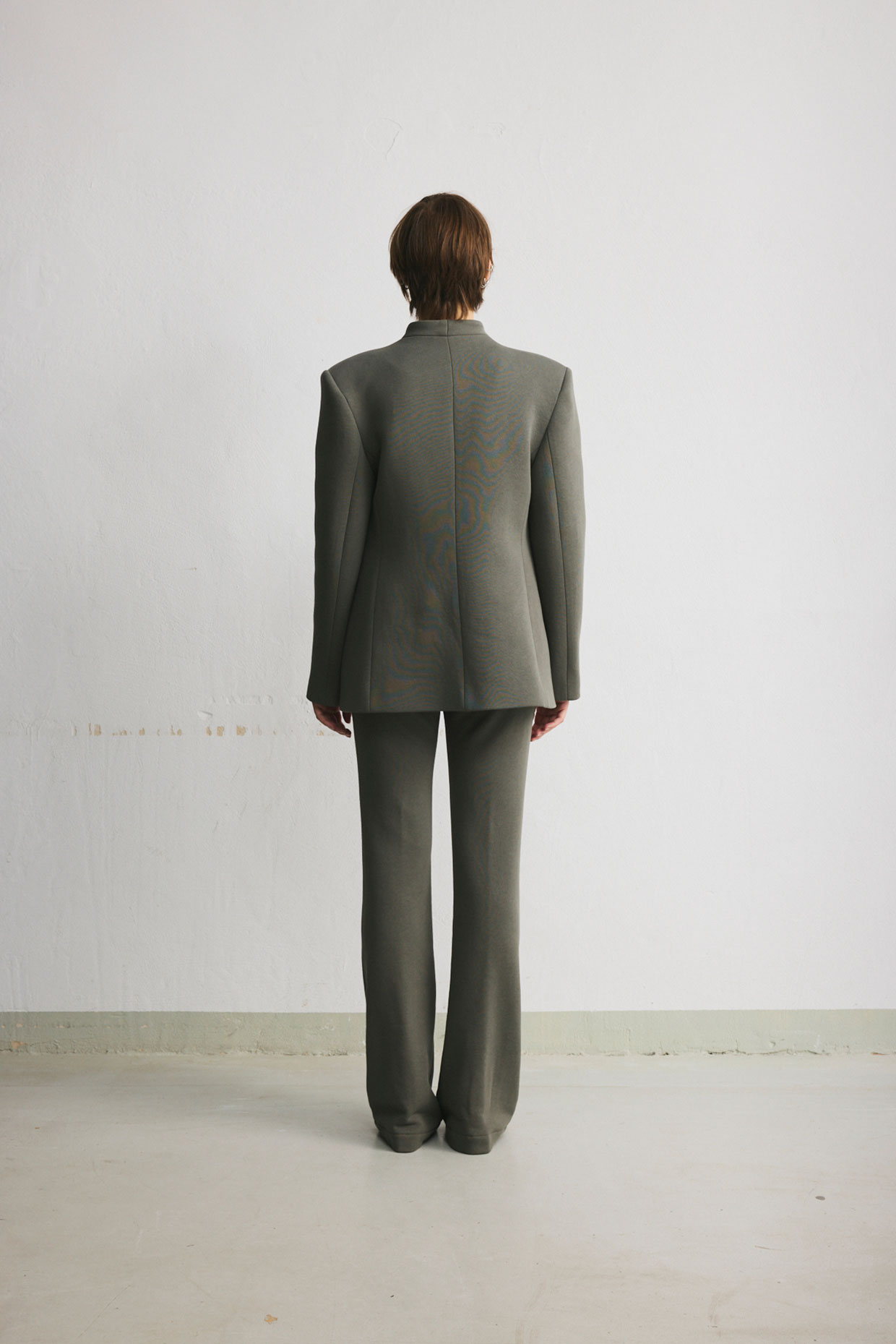 Tailored blazer from the LOUNGE line in green (khaki) - Image 3