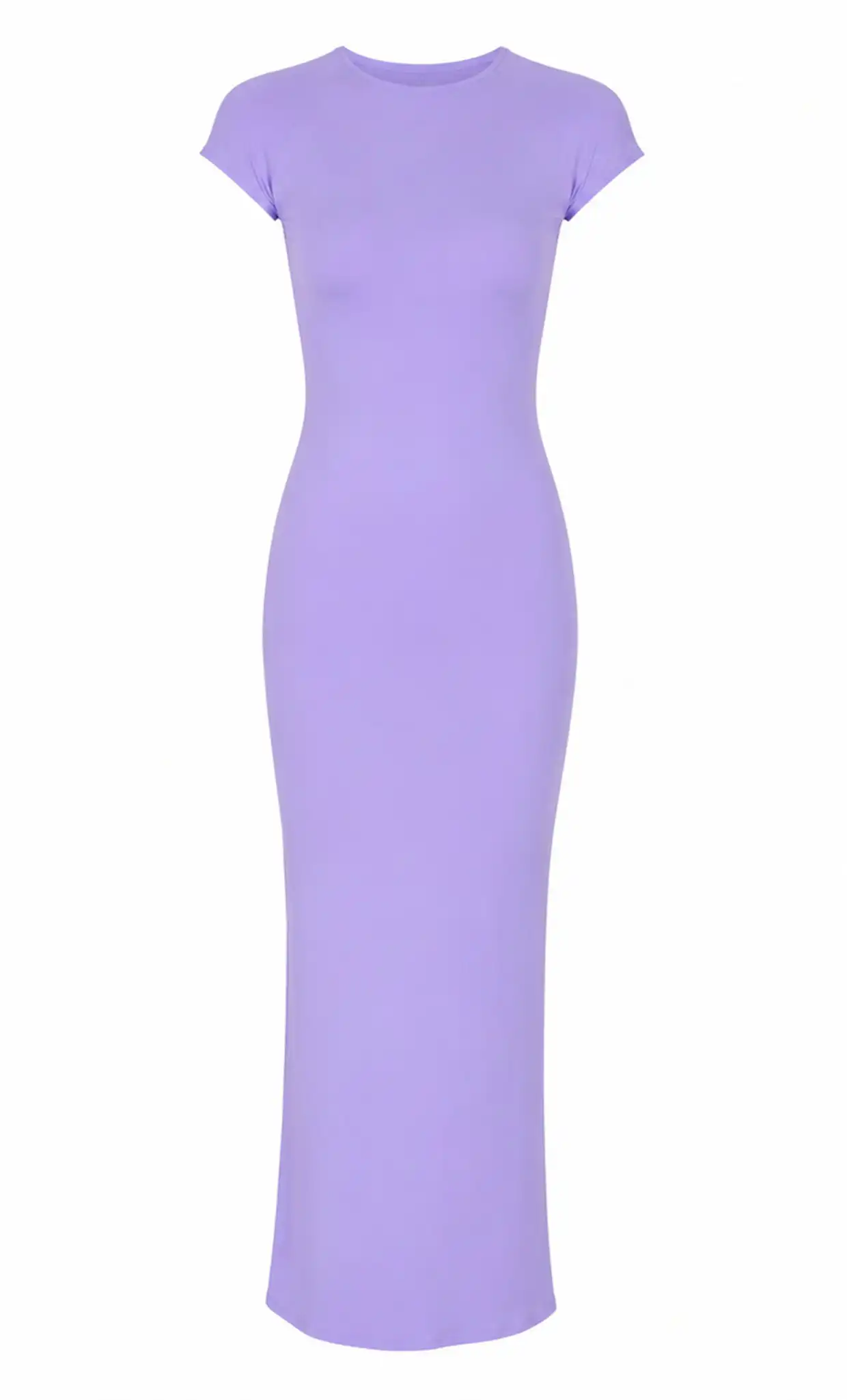 BETH sukienka bodycon w kolorze fiołkowym - obrazek 4